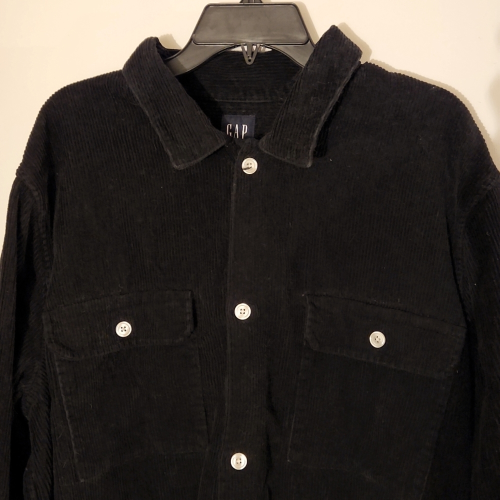 Vintage Corduroy Black Jacket